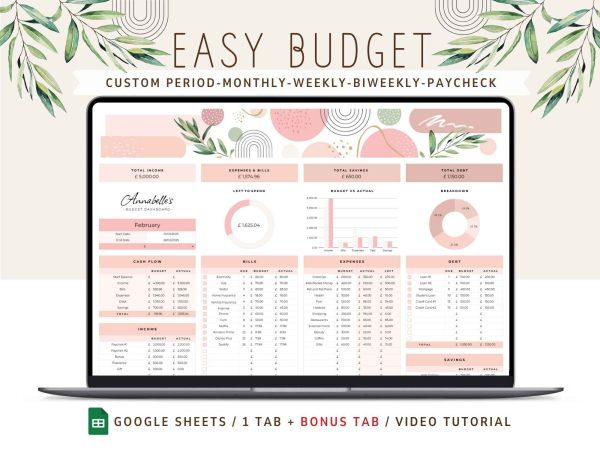 Easy Budget - Boho