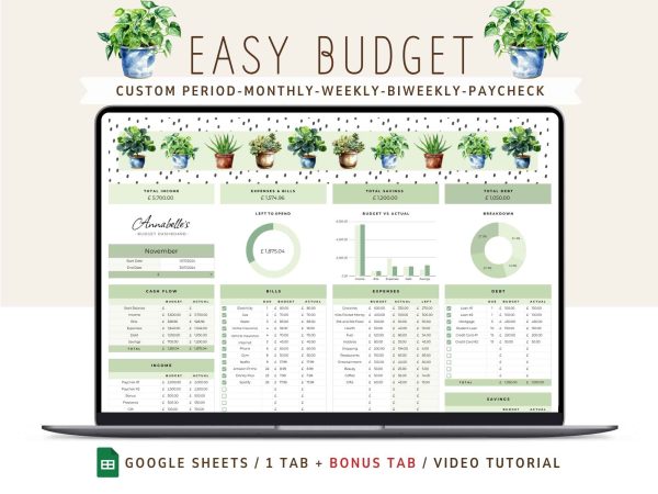 Easy Budget - Mint Plant