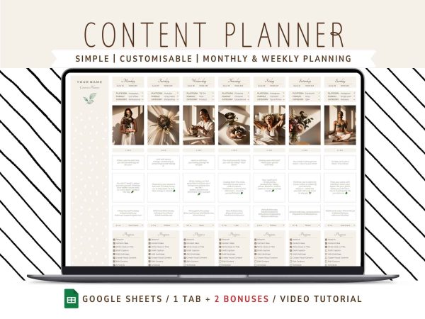 Social Media Content Planner |